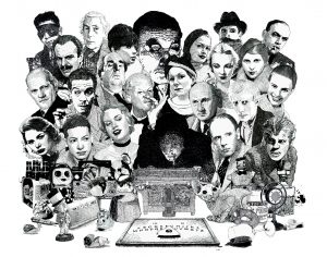 Soon Comes Night, The Mystery Theatre Players of Central Scotland, Guest performers include Donald Pleasence, Jean Seberg, Herbert Lom, Ivor Novello, Robert Morley, Harry Andrews, Terry Thomas, Anthony Blunt, Roland Young, Grace Kelly