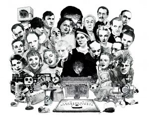 Soon Comes Night, The Mystery Theatre Players of Central Scotland, Guest performers include Terry Thomas, John le Mesurier, Peter Cushing, Herbert Lom, Jean Seberg, Joyce Grenfell, Robert Morley, Roland Young, Grace Kelly